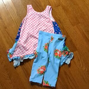 Matilda Jane Tank and Capri set